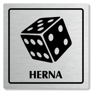 Herna, 148x148mm, stříbrná, Arizona